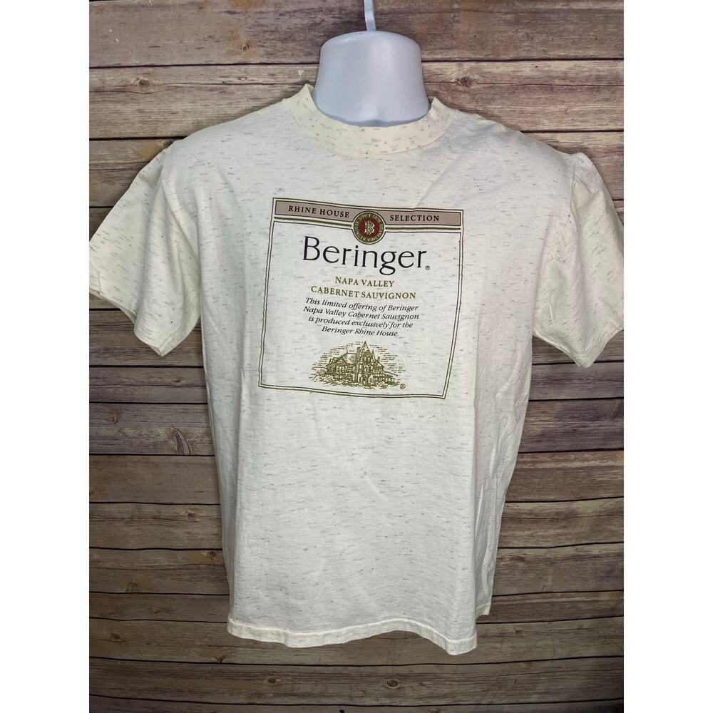 Vintage Beringer Napa Valley Winery T-Shirt – Oneita Men’s Medium Single Stitch
